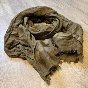 SOLD  |   NORDSTROM  |  Olive Green Scarf